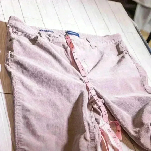Talbots Women's Size 14 corduroy high rise straight pants - Picture 8 of 9